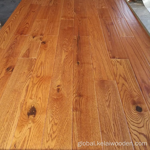 China European engineer red oak wood flooring Supplier